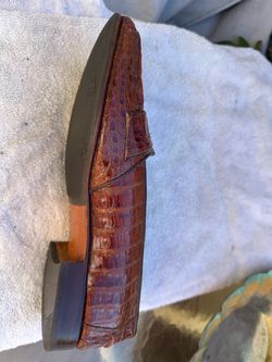 Alligator shoe, Men’s size about 10. 5 narrow