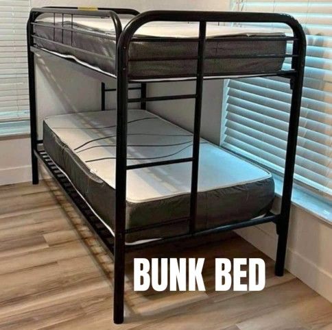 Bunk Bed Twin 🚨Colchones Mattress🚨 Camas Literas 🚨