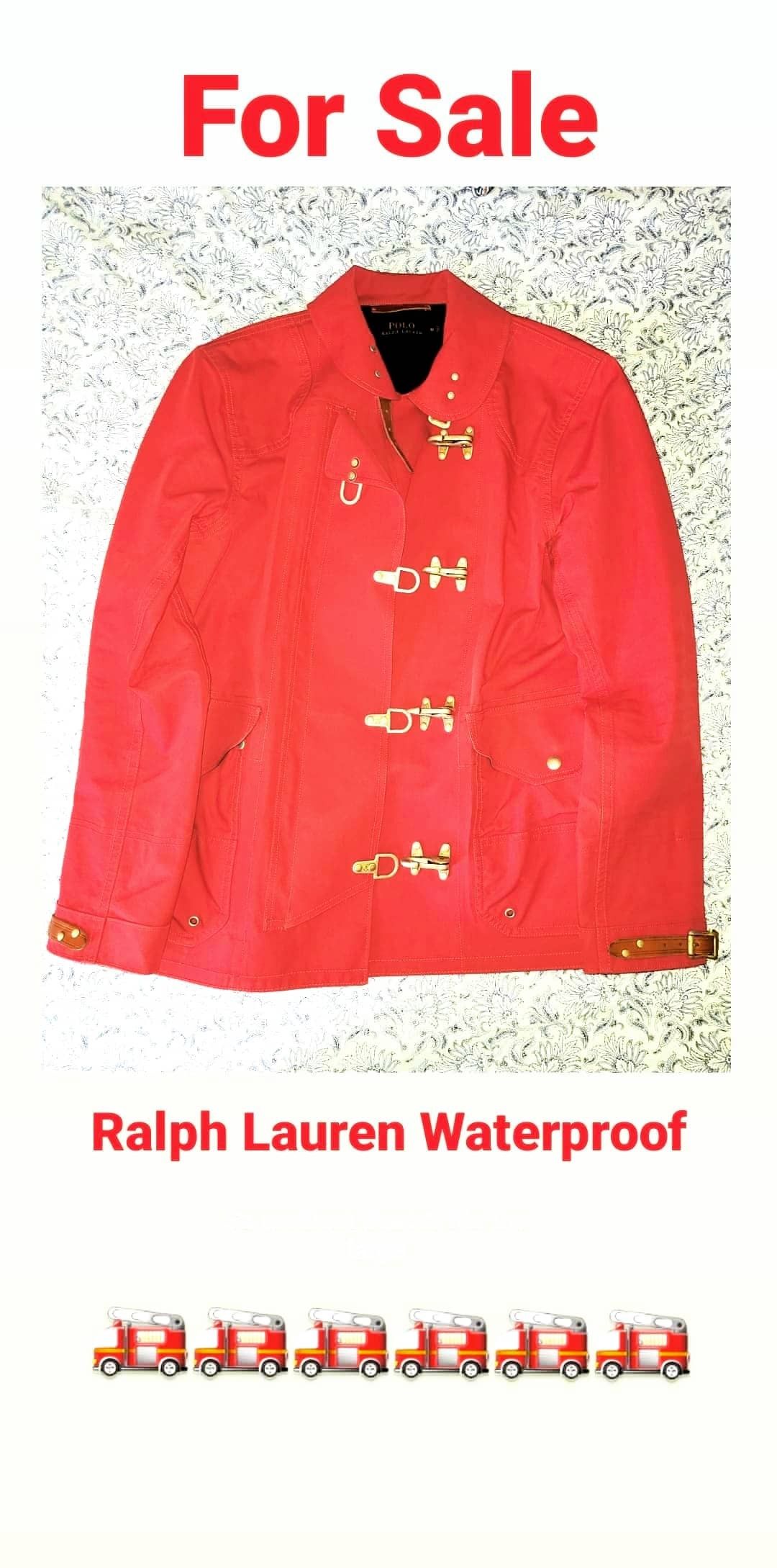 Ralph Lauren Fireman Waterproof Jacket