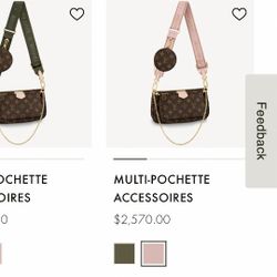 Louis Vuitton Purse Multi Pochette