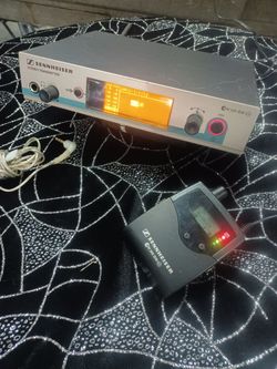 Monitors Sennheiser stereo transmitter