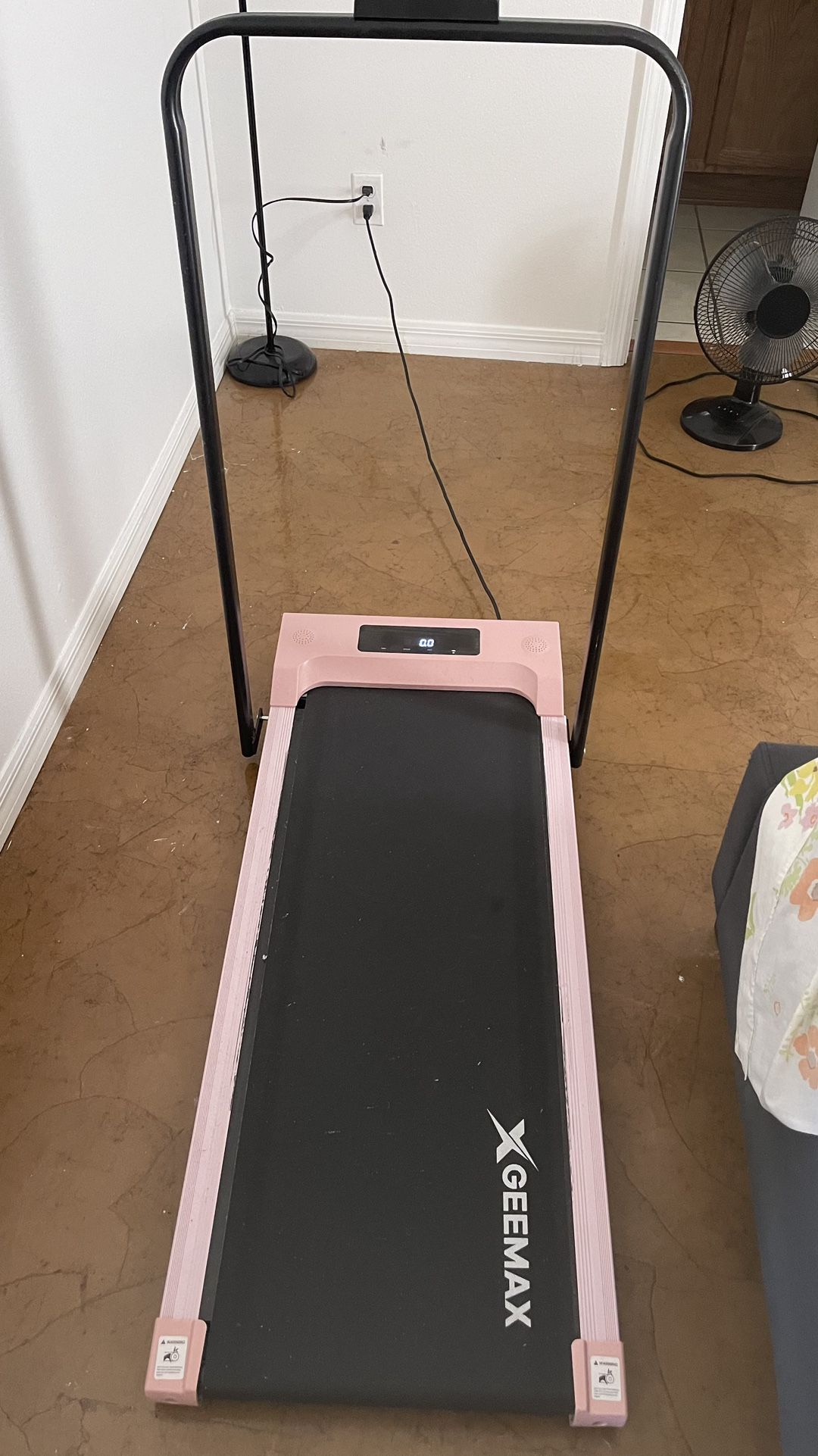 Pink Treadmill Walking Pad