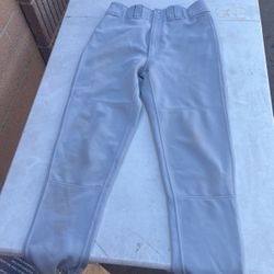 Large Mizuno Baseball Pants (grey)