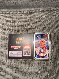 Bullion Baddies 1 oz .999 Silver Bar Naughty Edition