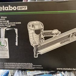 Metabo HPT 3-1/2-in 21 -Degree Pneumatic Roundhead Framing Nailer
