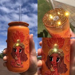 New Karol G Glass Bling Cup