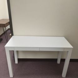 White Console Table Or Desk