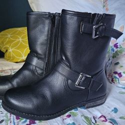 Lane Bryan Combat Black Boots