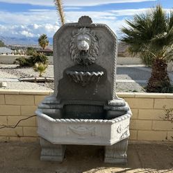 New Water Fountain Made Out Of Cement Perfect Gift 
