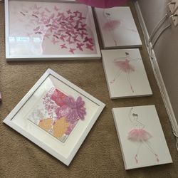 Ballerina Girl Decore For Room 