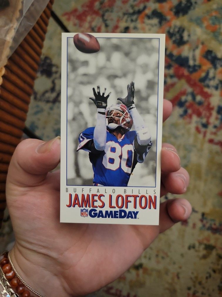 James Lofton Gameday Card (Football) Bills #232