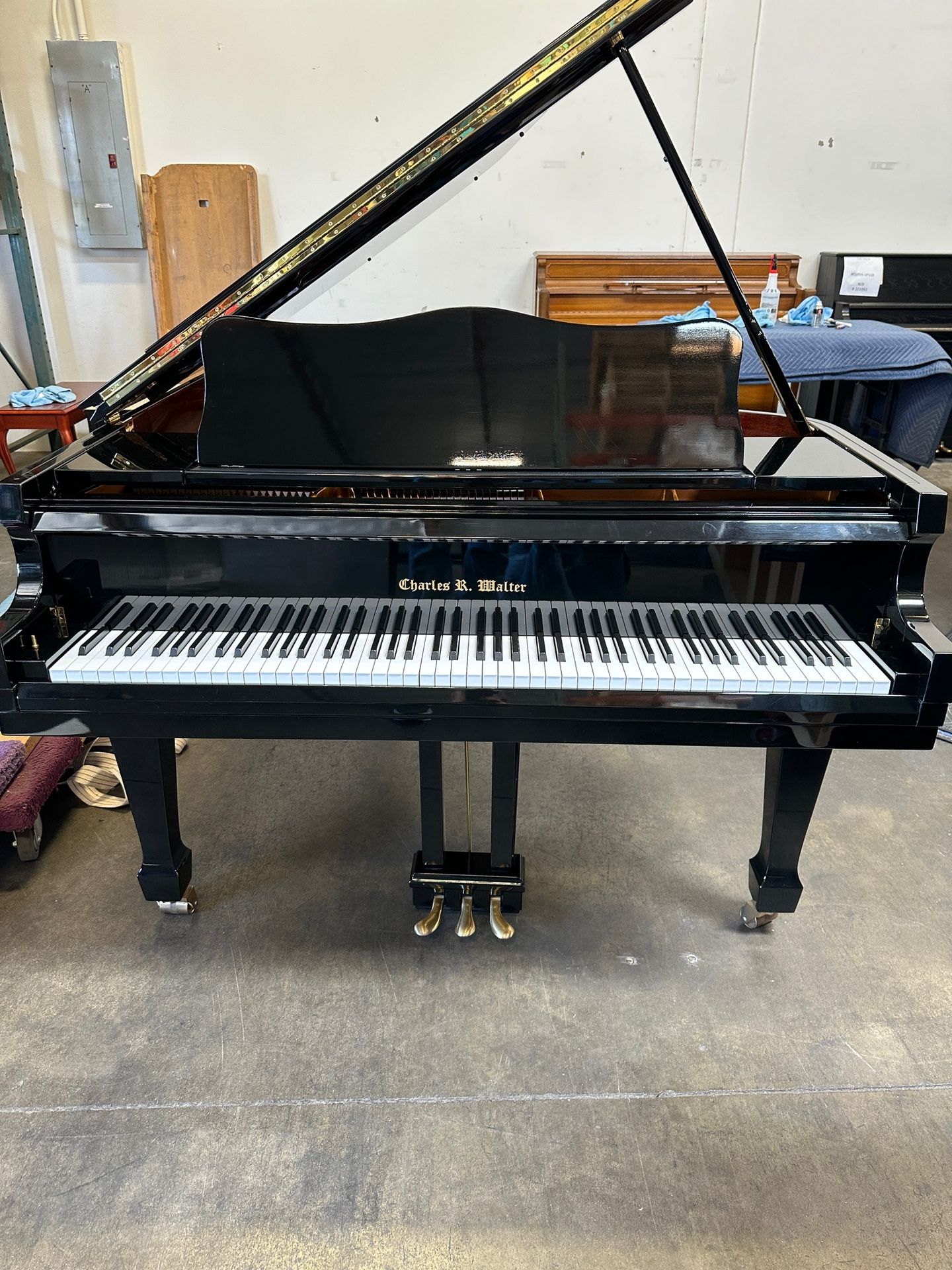 Charles R Walter Baby Grand