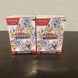 Pokemon Prismatic Evolutions Booster Bundles