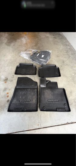 Sonata Hybrid 2024 floor mats