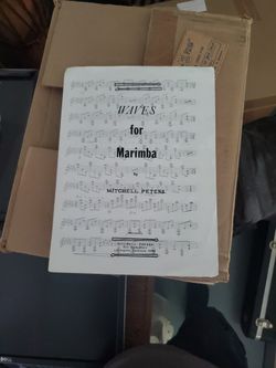 Waves For Marimba Sheet Music