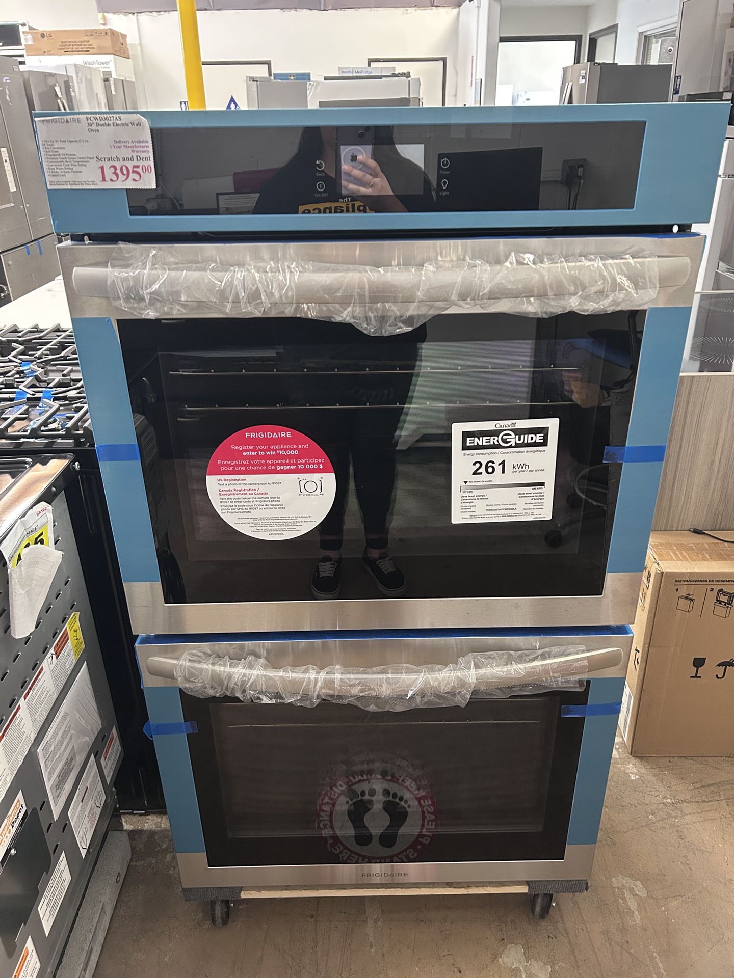 New! Frigidaire 30” Double Electric Wall Oven