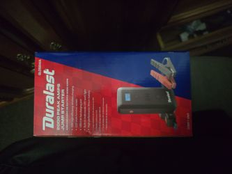 2000 peak amps jump starter/ portable charger