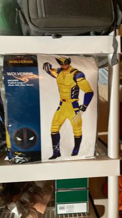 Deadpool Wolverine Halloween costume size medium