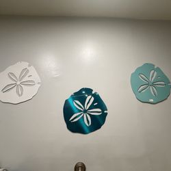 Set Of 3 Metal Wall Art