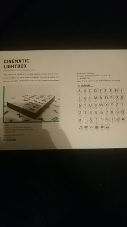 Cinematic Lightbox