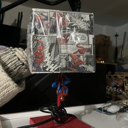 Spiderman Lamp 
