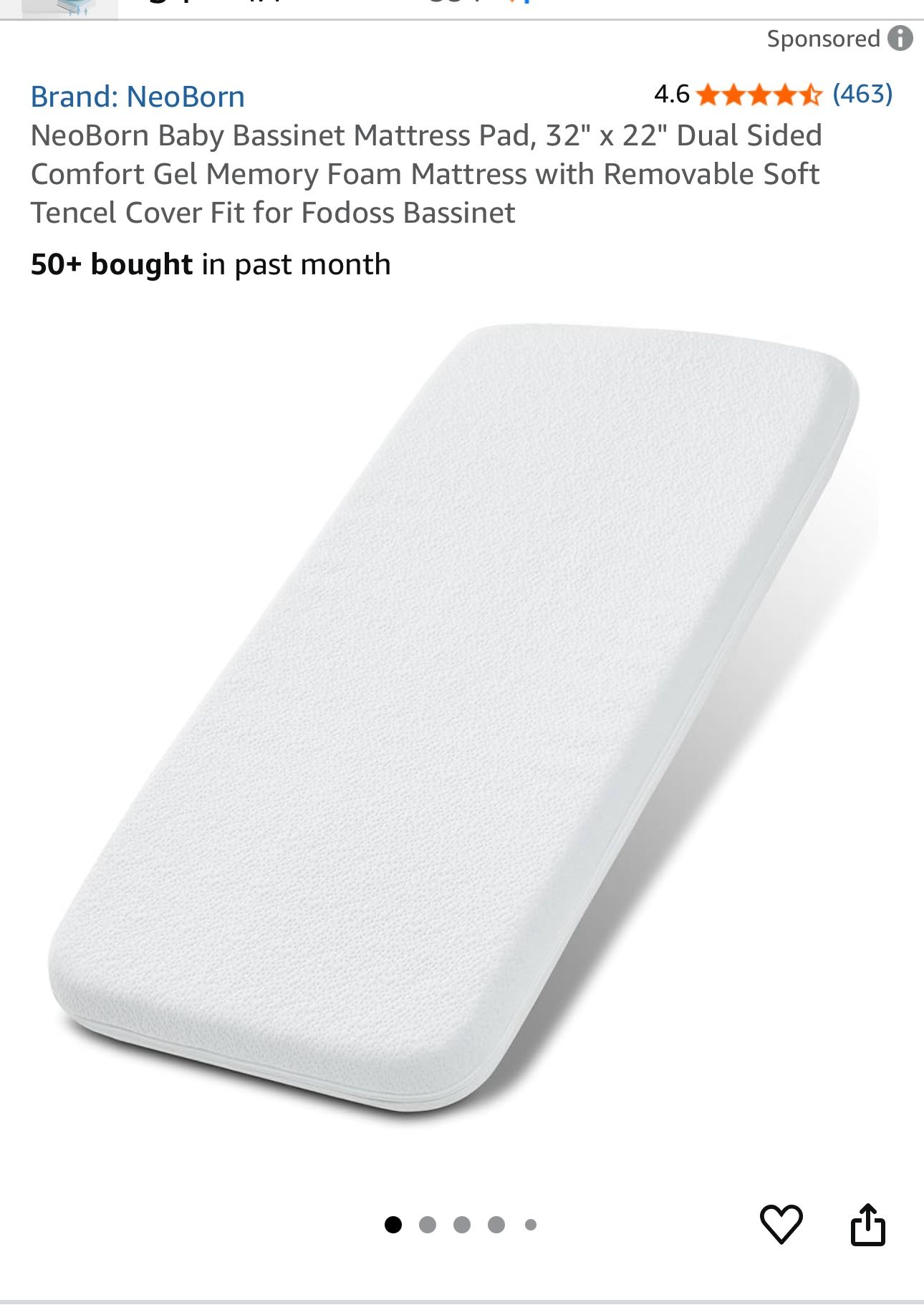 Baby mattress pad