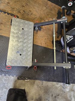 Titan Stealth Leg Press And Sled