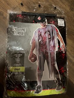 Zombie football player Halloween costume