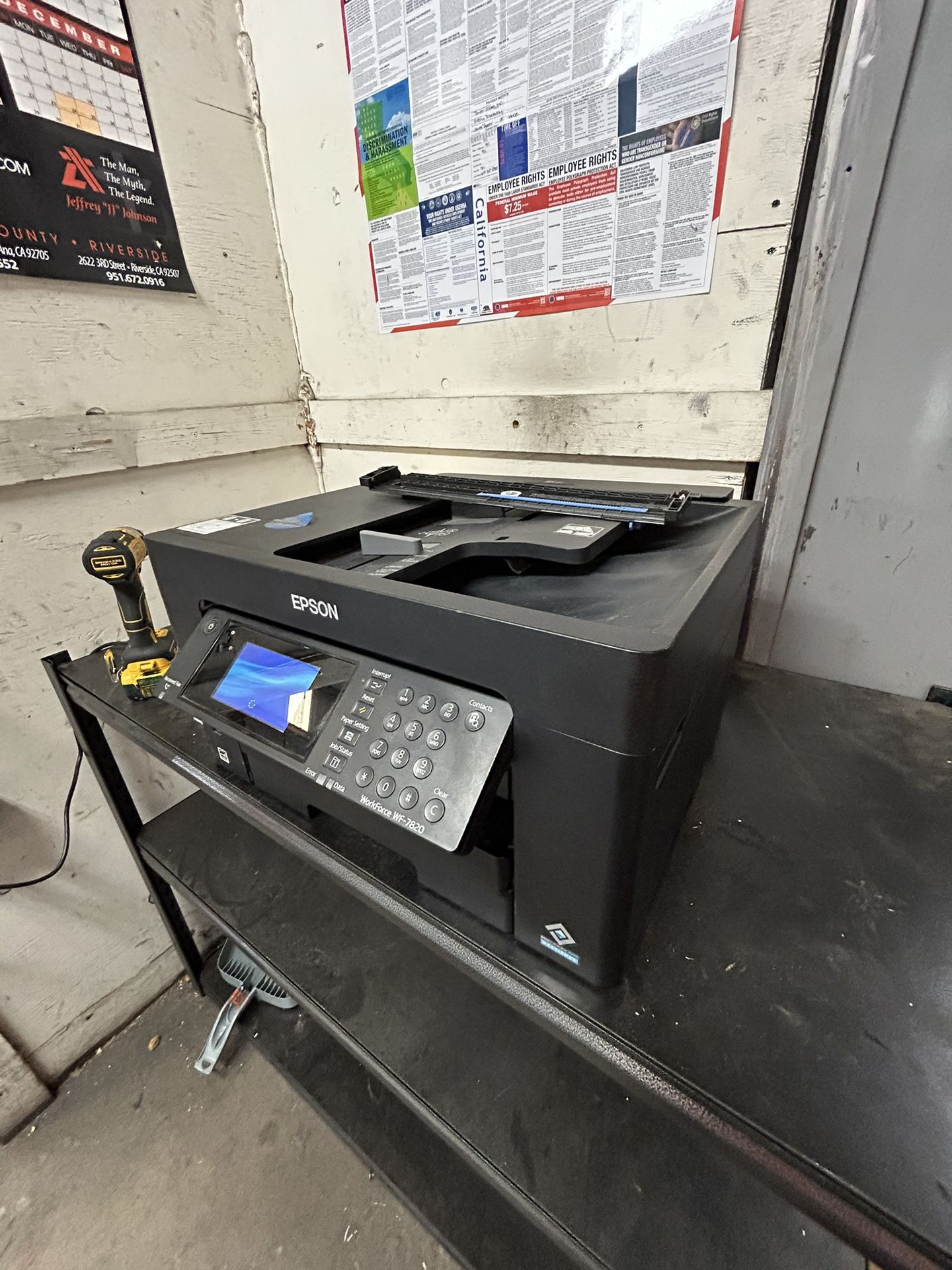 EPSON Printer Workforce WF-7820