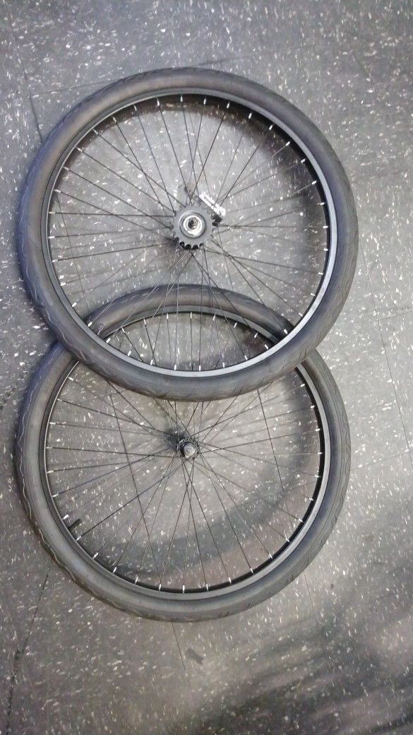 New ! 26 Inch Beach Cruiser Wheel Set