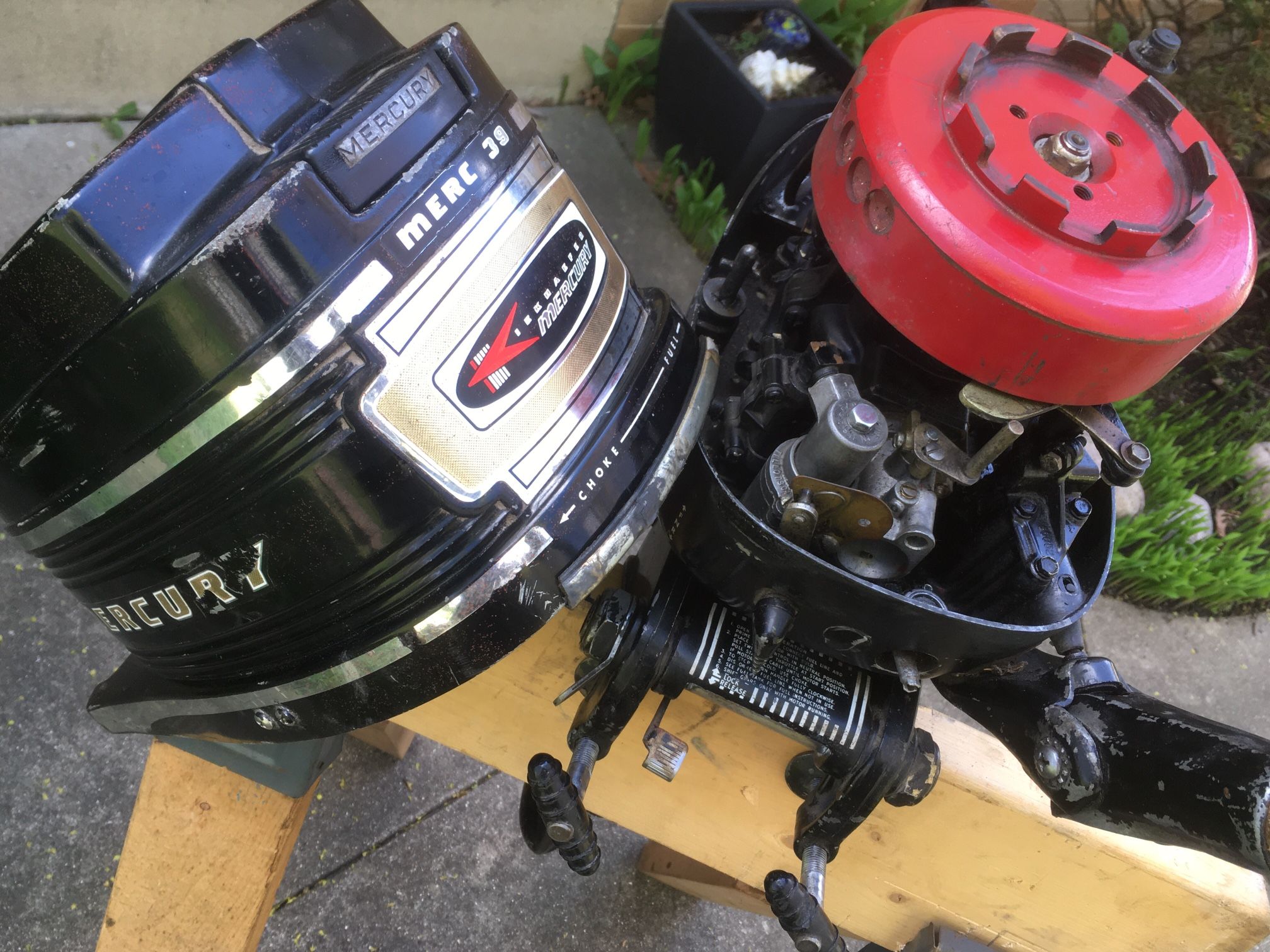 Early 60’s Mercury Kiekhaefer 3.9 HP