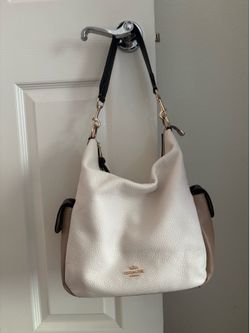 Coach leather shoulder bag