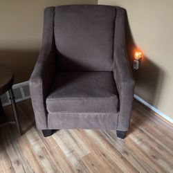 Brown single chair