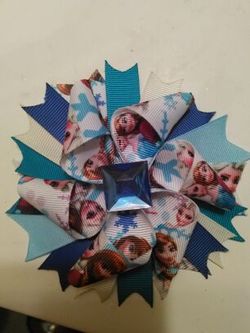 Frozen hair bow