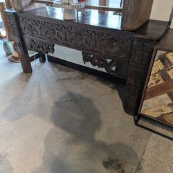 Architectural Salvage Console From India 