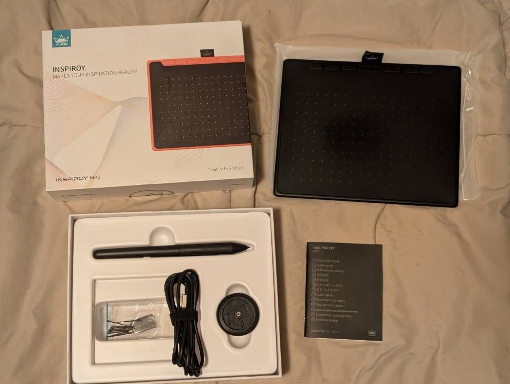Huion Inspiroy H642 Drawing Tablet