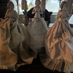 Antique Doll Lamps (3)