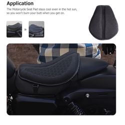 Motorcycle Seat Cover Breathable Honeycomb Mesh
