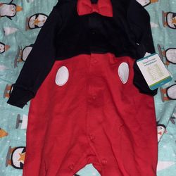 Mickey Mouse Pj/ Or Costume