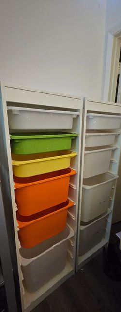2 costco trofast with bins