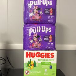 Huggies Pull Ups & Wipes Bundle