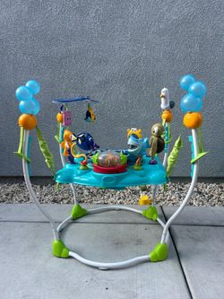 Bright Starts Disney Baby Finding Nemo Adjustable Baby Activity Center Jumper