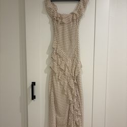 XS Polka-dotted Dress