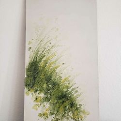 Beautiful floral painting on canvas