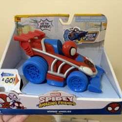 Spidey and His Amazing Friends Webbed Wheelie Vehicle 