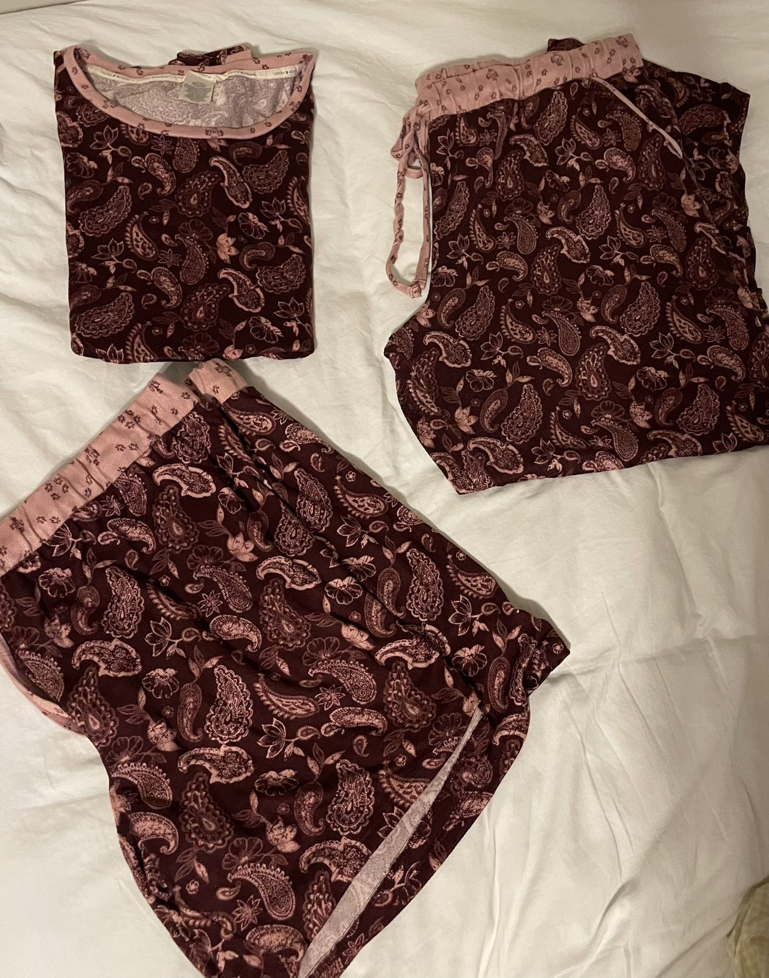 Three-piece Lounge/pajama Set XXL LUCKY BRAND