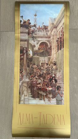 Poster- Spring by Sir Lawrence Alma-Tadema