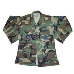 Air Force Military Jacket With Patches Unisex