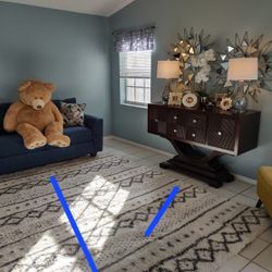 Blue Love SEAT and CREDENZA