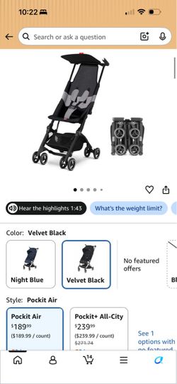 Poker air stroller